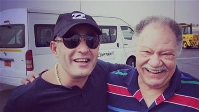 بالصورة: ما الذي جمع يحيى الفخراني وأحمد السقا؟