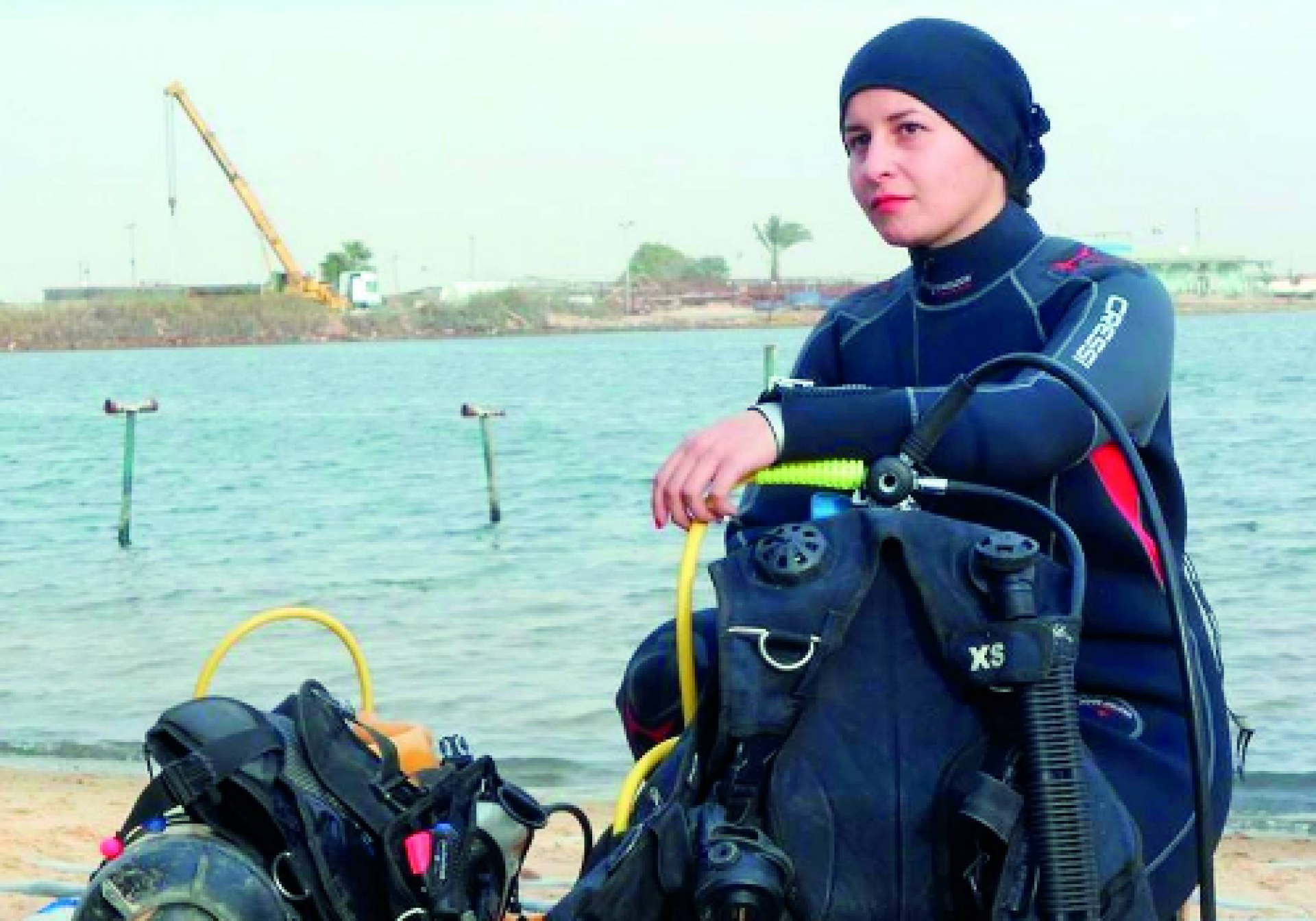 أول مهندسة لحام تحت الماء في الوطن العربي بسنت البستاوي تقدمت للعمل في شركات كثيرة فر فضت لمجرد أنني فتاة Laha Magazine