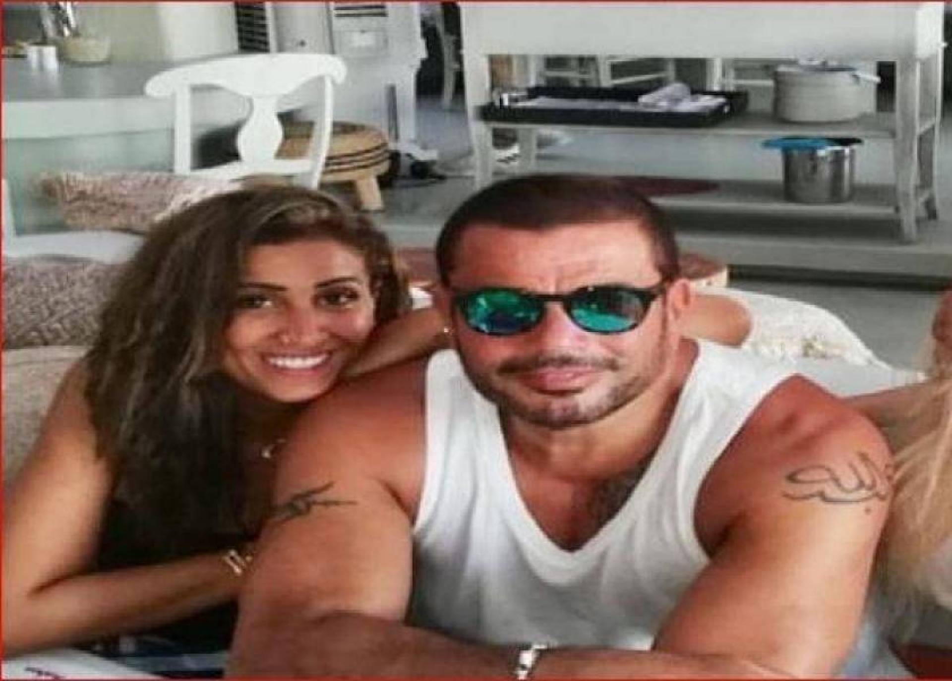 عمرو دياب ودينا الشربيني